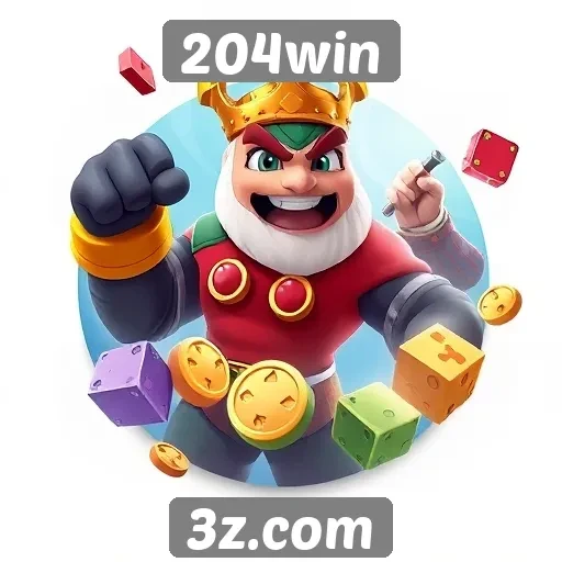 Exploração da variedade de jogos disponíveis no site 204win