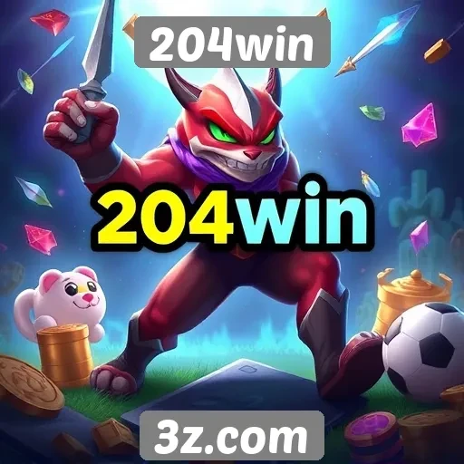 204win oferece ampla gama de jogos online